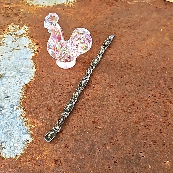 Vintage Siam Silver Bracelet - Picture 2 of 12